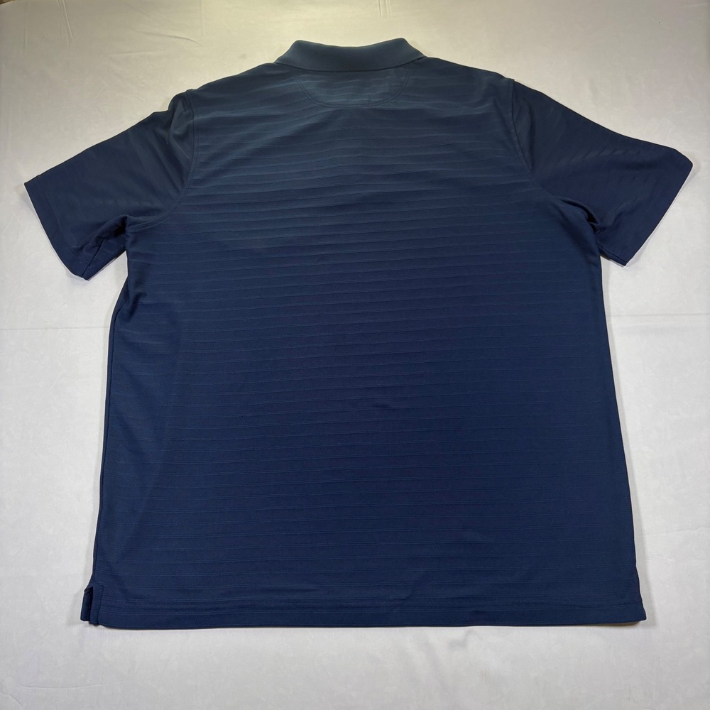 Croft & Barrow Performance Polo Shirt Mens XL Blue Short Sleeve Pocket Golf 0139 - Picture 5 of 8